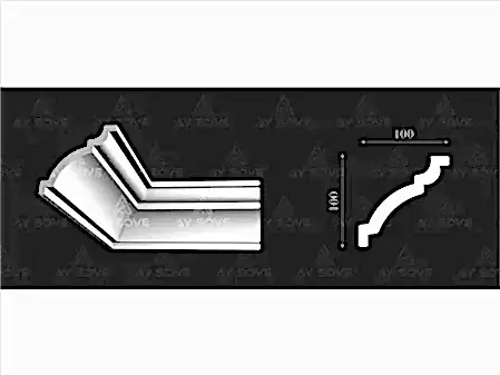Düz Kartonpiyer PK101 10 x 10 cm