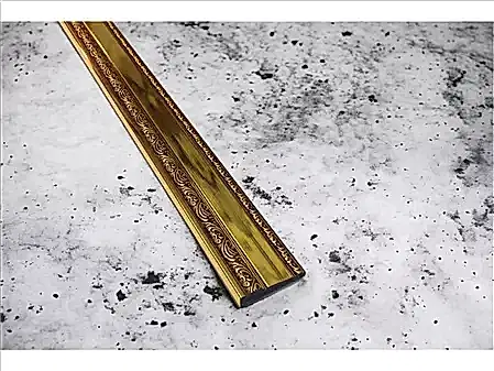 İnox Eskitme Bordür 7 cm