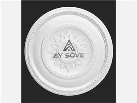 Dekoratif Tavan Göbekleri-Papatya Göbek- 50cm PG505