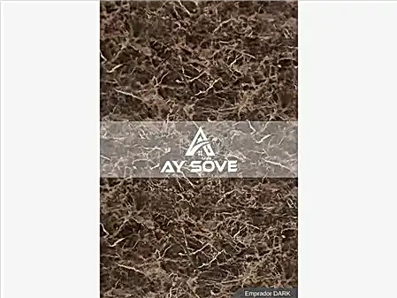 Emp Dark Mermer Desenli Pvc Duvar Paneli 122 cm*244 cm