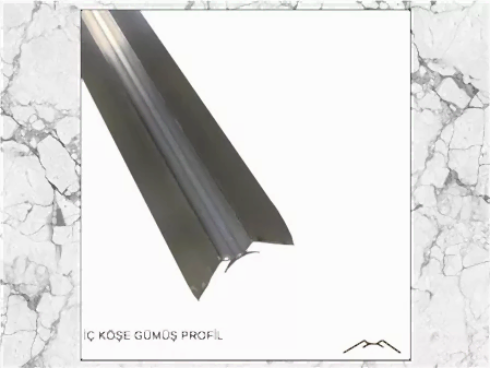 İç Köşe Gümüş Duvar Profili