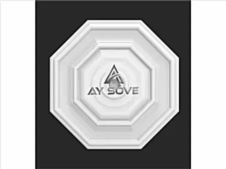 Dekoratif Tavan Göbekleri-Sekizgen Göbek- 50cm PG508