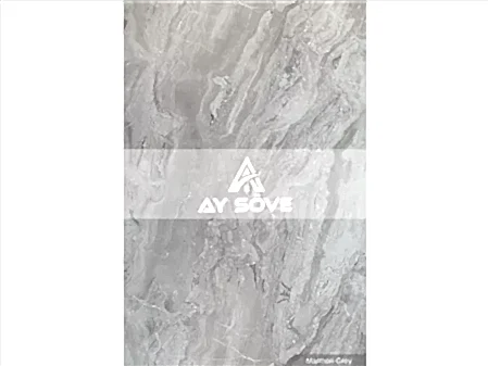 Marmori Grey Mermer Desenli Pvc Duvar Paneli 122 cm*244 cm