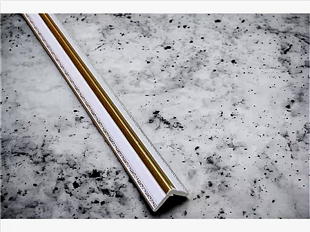 Altın Beyaz Dış Köşe Profil 3cmx3cm