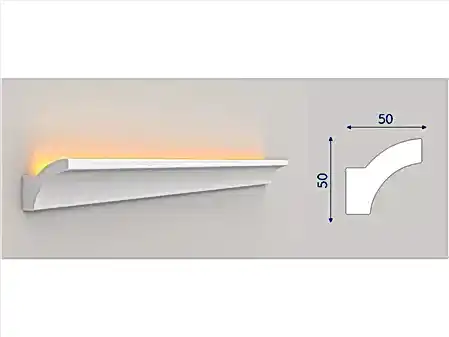 Kartonpiyer Gizli Led Işık Profili-PKG08